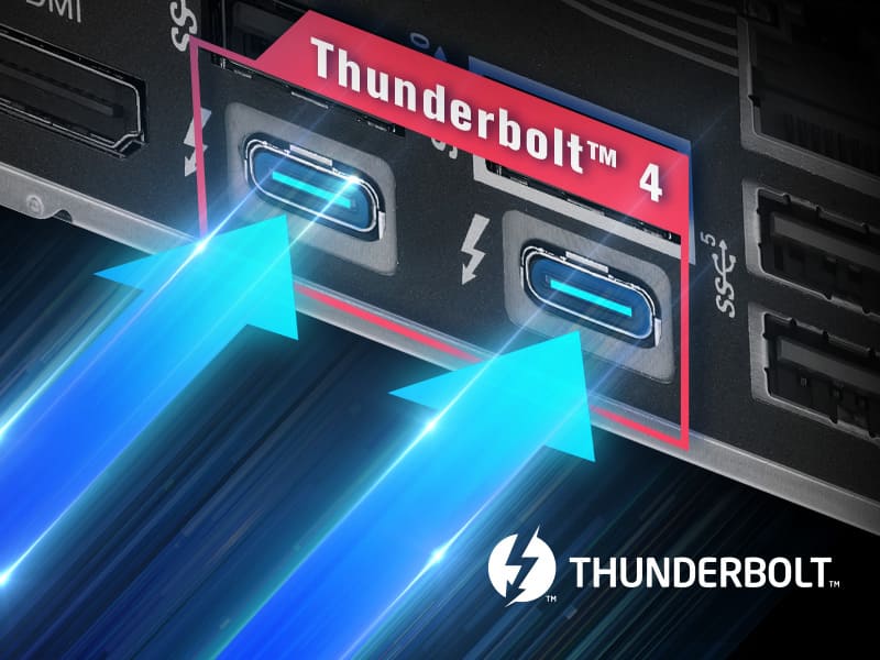 Thunderbolt™ 4/USB4 